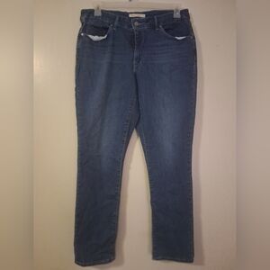 Signature by Levi Strauss Blue Skinny Jeans Classic Denim